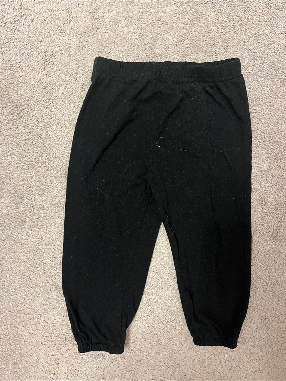 🍼SHEIN Black Elastic Waist Kids Jogger Pants🍼